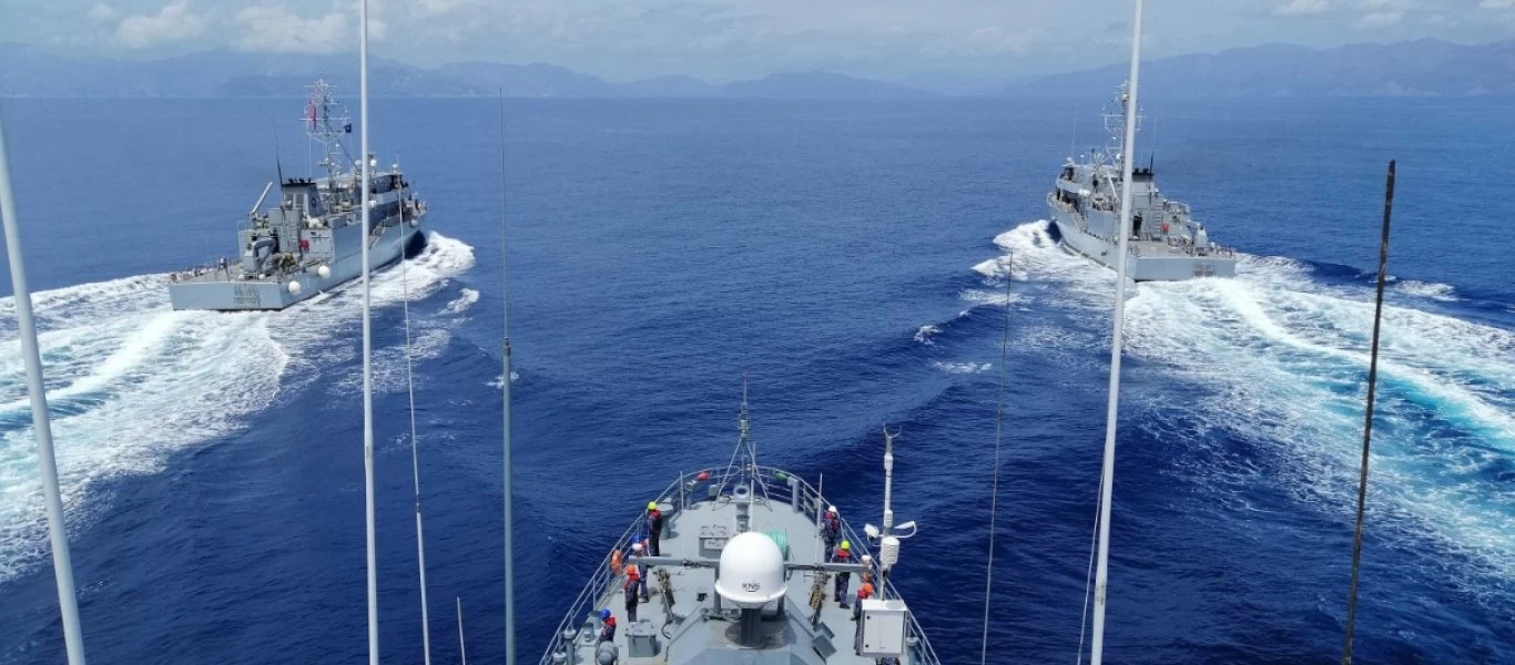 Πήραμε την Διοίκηση της διασυμμαχικής ναυτικής αντιναρκικής δύναμης